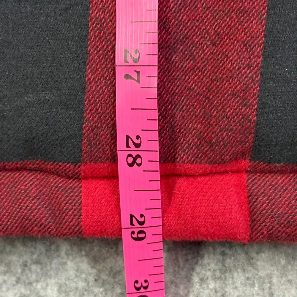 Levis Quilted Hooded Jacket Mens S Buffalo Plaid Full Zip Drawstring Hood NWT‎